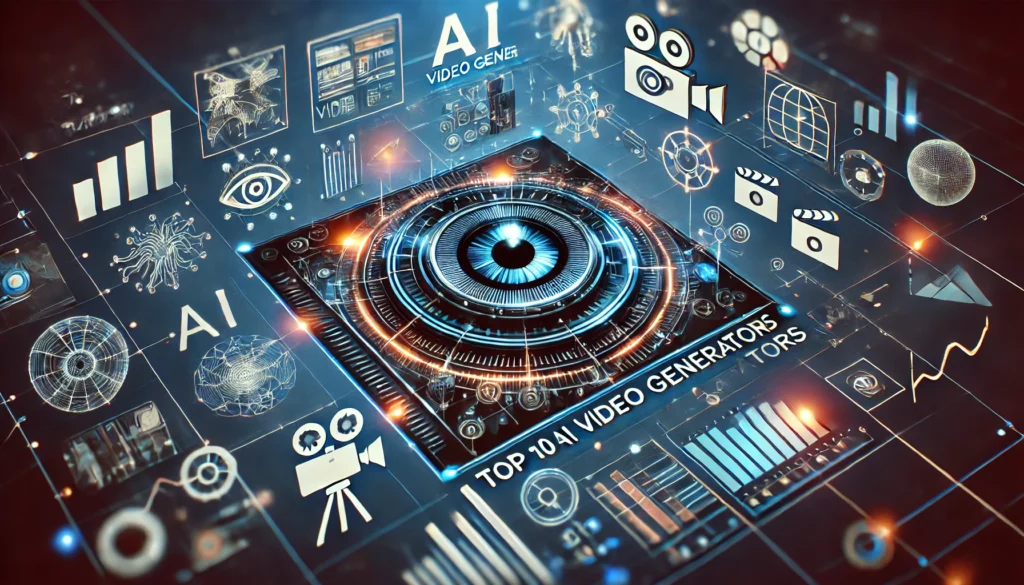 top 10 AI video generators in 2024